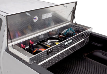 Tradesman Aluminum Single Lid Cross Bed Truck Tool Box (63in.) - Brite 9304 9304 User 1