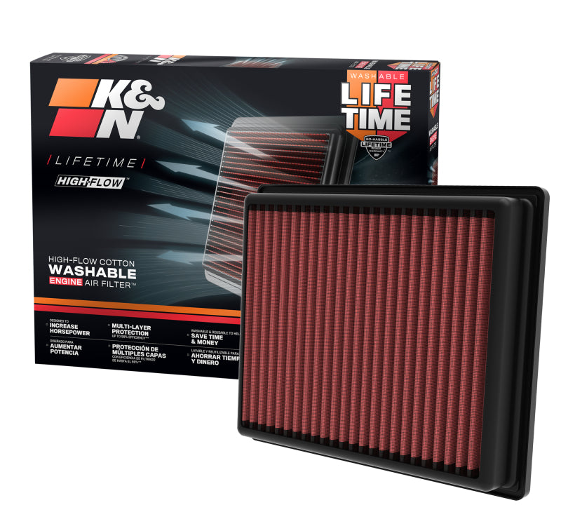 K&N Engineering K&N 2022 Nissan Pathfinder V6-3.5L Replacement Air Filter 33-5126 33-5126 Photo - out of package