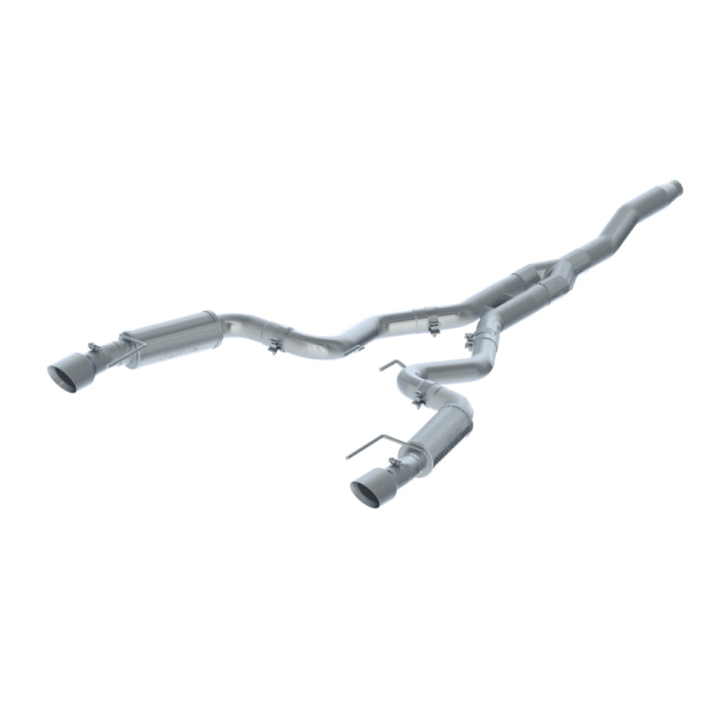 MBRP 15-17 Ford Mustang 2.3L 3in Cat Back Exhaust MBRS7275409 S7275409 Photo - Primary