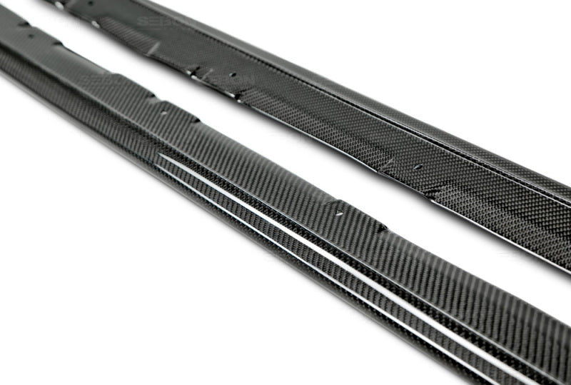 Seibon Carbon Fiber Side Skirts For 2015-2021 Subaru WRX/STi SS15SBIMP-MB Photo - Primary