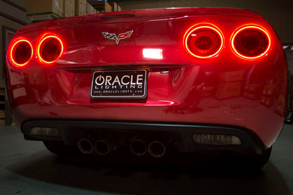 ORACLE Lighting Oracle Chevy Corvette C6 05-13 LED Waterproof Afterburner Kit - Red 1295-003 1295-003 Photo - lifestyle view