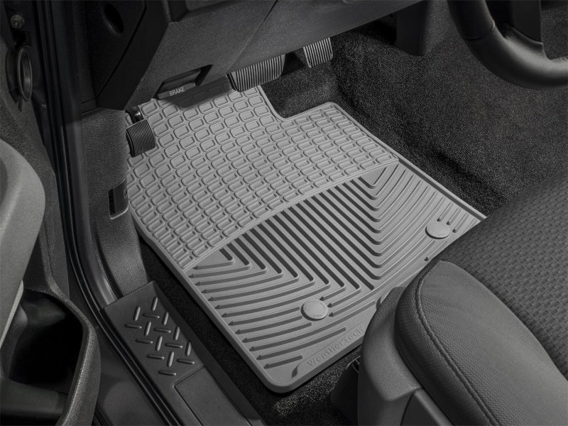 WeatherTech WT Rubber Mats - Front - Grey Floor Mats Floor Mats - Rubber main image