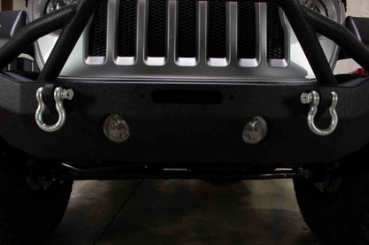 Fishbone Offroad 2018+ Jeep Wrangler JL Mid-Width Winch Front Bumper FB22088 FB22088 Photo - lifestyle view