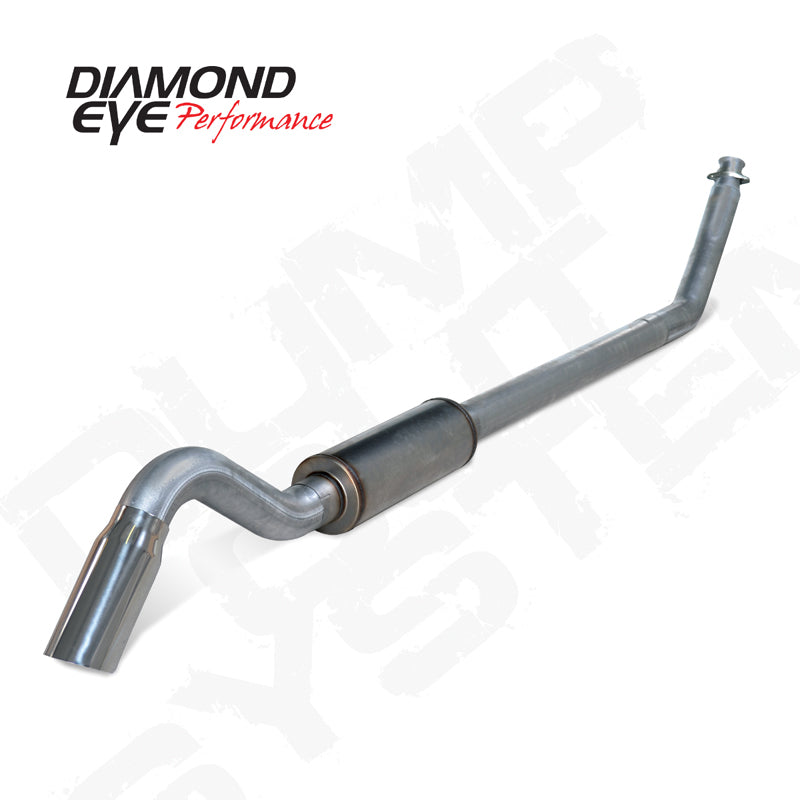 Diamond Eye Performance Diamond Eye 4in SS TURBO BACK SGL DUMP OUT 98.5-02 DODGE INCLUDING TIP K4212S-TD K4212S-TD Photo - Primary