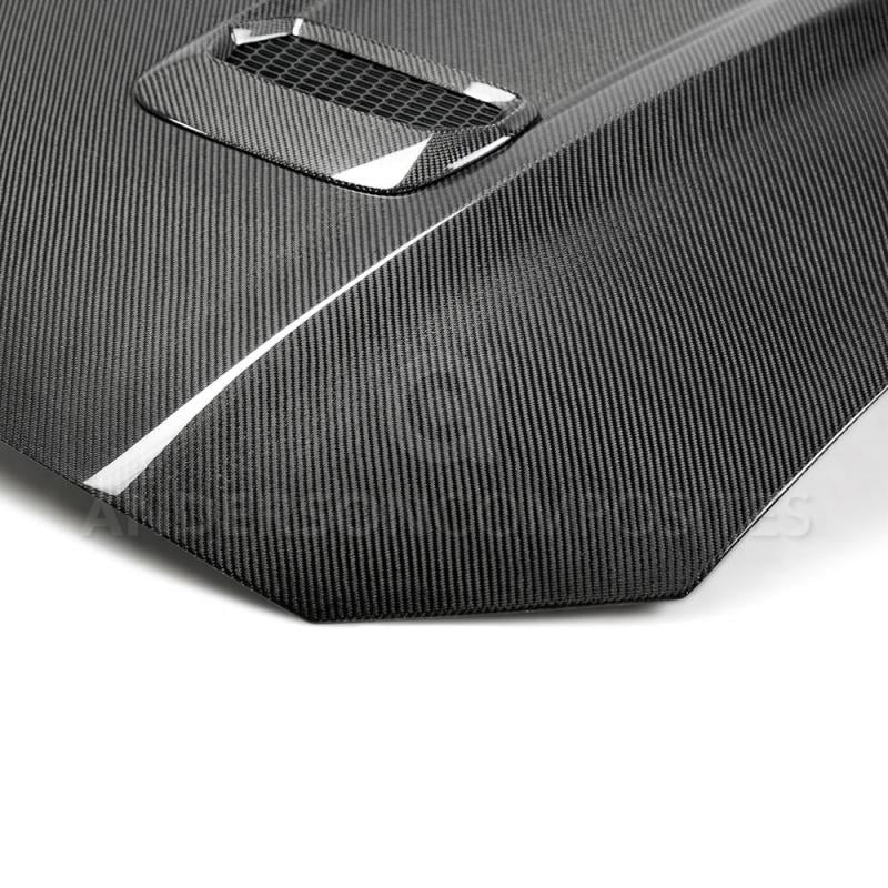 Anderson Composites 18-20 Ford Mustang Double Sided Type-OE Carbon Fiber Hood AC-HD18FDMU-OE-DS AC-HD18FDMU-OE-DS User 4