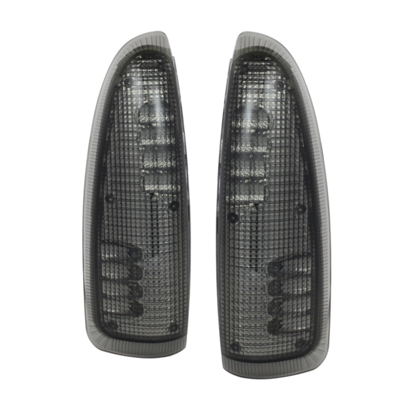 SPYDER xTune Ford Superduty F250-F650 03-07 Amber LED Mirror Signal Lens - Smoke ACC-LED-FDSD99-MR-SM 9924729 9924729 Photo - Primary