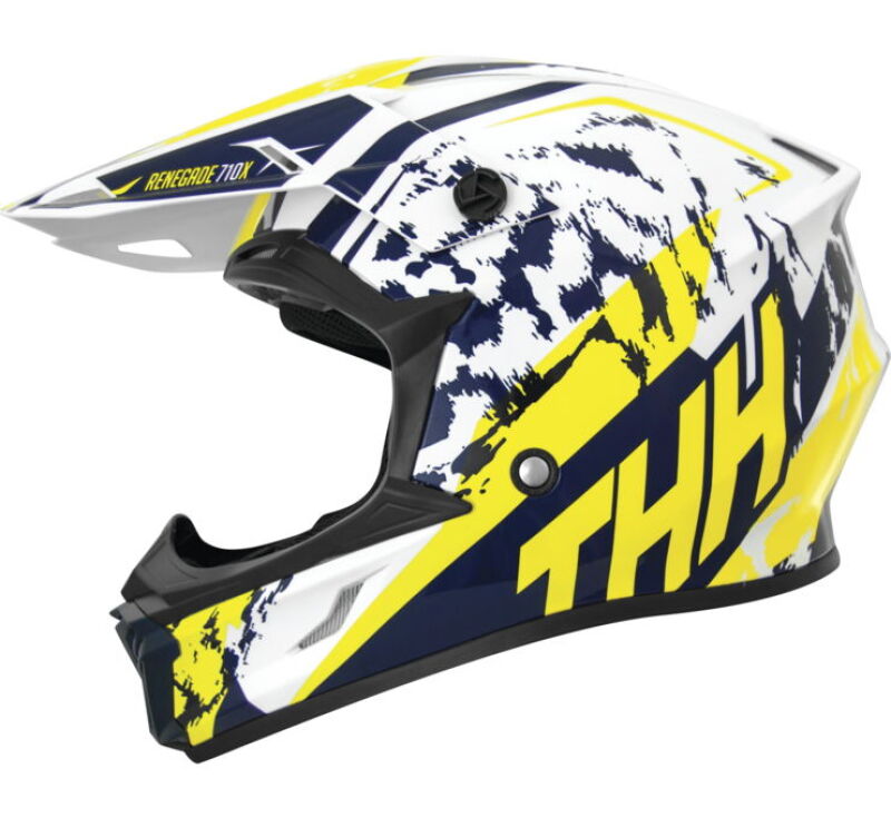 THH Helmets T710X Renegade Yel/Blu Xs 646424 646424 Photo - Primary