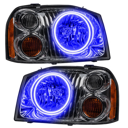 ORACLE Lighting Oracle 01-04 Nissan Frontier SMD HL - Dual Halo - ColorSHIFT w/ 2.0 Controller 7178-333 7178-333 Photo - Mounted