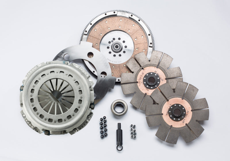 South Bend Clutch 94-98 Ford 7.3L Powerstroke ZF-5 SFI Comp Dual Disc Clutch Kit (3600lb Load) FDDC3600-5 FDDC3600-5 Photo - Primary