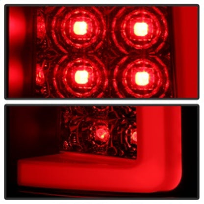 Spyder 07-13 Silverado (Will Not Work w/2010 921 Bulb)V3 Tail Lights Blk Smk ALT-YD-CS07V3-LBLED-BSM 5084095 5084095 Photo - Unmounted