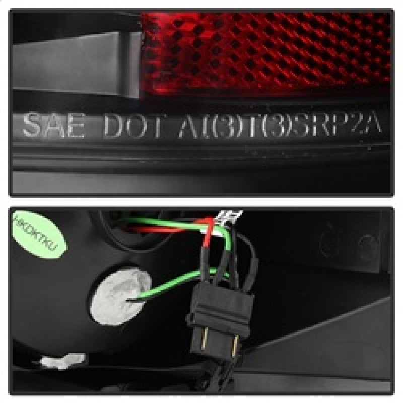 Spyder Toyota Tundra 07-13 LED Tail lights Black ALT-YD-TTU07-LED-BK 5029584 5029584 Photo - Unmounted