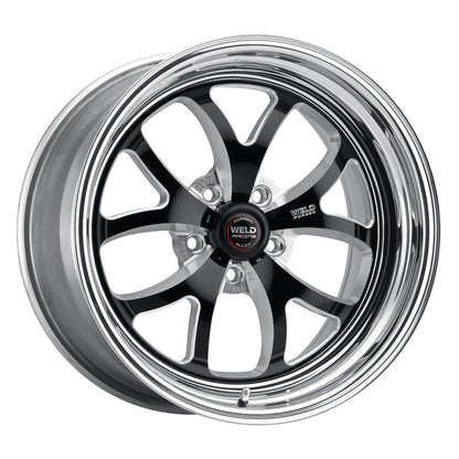 Weld S76 18x9 / 5x4.75 BP / 5.6in. BS Black Wheel (High Pad) - Non-Beadlock 76HB8090B56A 76HB8090B56A User 1