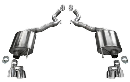 Corsa 18-20 Ford Mustang GT Convertible w/o Active Valves Sport Axle-Back w/ Polished 4in Tips 21050 21050 User 1