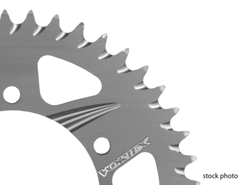 Vortex Racing Aluminum Rear Sprocket 428 56 Tooth- Silver 512-56 512-56 Photo - Primary