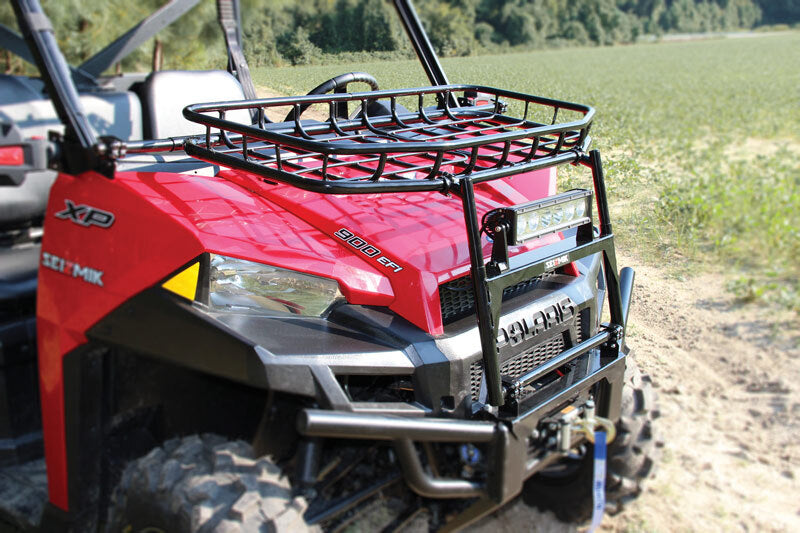 Seizmik 13+ Polaris 500-900 Ranger/XP/Crew Hood Rack - Black 58-08071 58-08071 Photo - Primary