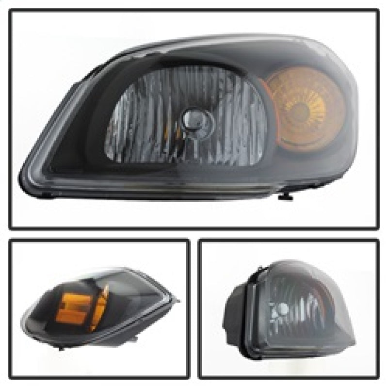 SPYDER Xtune Chevy Cobalt 05-10 Crystal Headlights Black HD-JH-CCOB05-AM-BK 5079794 5079794 Photo - Unmounted