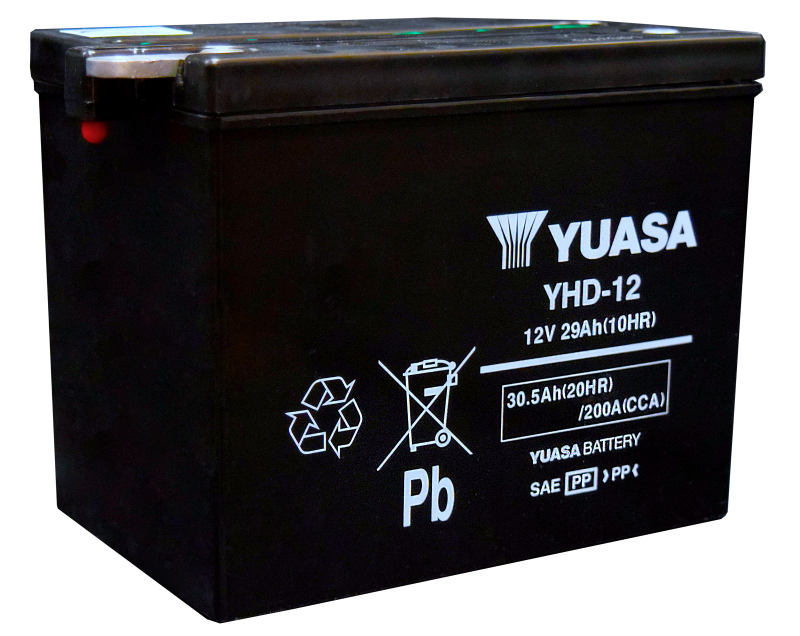 Yuasa Battery Yuasa YHD-12 Yumicron CX 12 Volt Battery YUAM22H12TWN