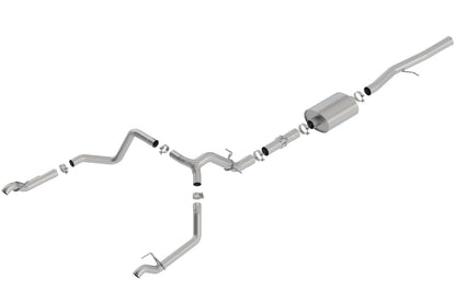 Borla 19 Chevrolet Silverado/GMC Sierra 1500 6.2L SS ATAK Catback Exhaust w/ Factory Tips 140775 140775 Photo - Primary