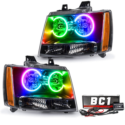 ORACLE Lighting Oracle 07-14 Chevrolet Tahoe SMD HL - ColorSHIFT w/ BC1 Controller 7010-335 7010-335 Photo - Primary