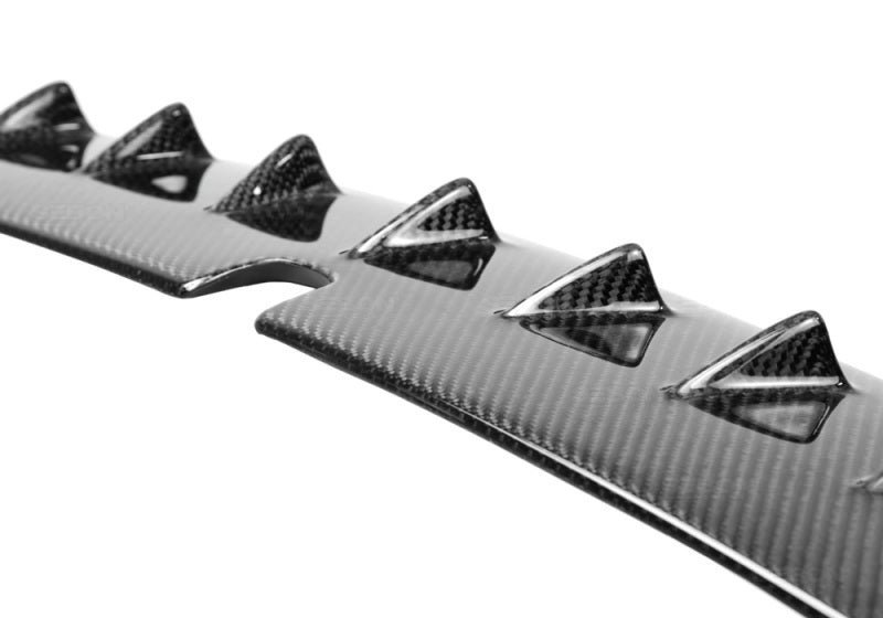 Seibon 08-10 Mitsubishi Evo 10 SA-Style Carbon Fiber Roof Fin Spoiler *excl Evo w/Sound Pack/Sunroof RFS0809MITEVOX-SA RFS0809MITEVOX-SA Photo - Primary
