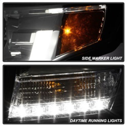 Spyder Chevy Tahoe / Suburban 2015 -2016 Projector Headlights - DRL LED - Chrome PRO-YD-CTA15-DRL-C 5082534 5082534 Photo - Unmounted