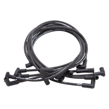 Edelbrock SPARK PLUG WIRE SET SBC 78-86 V8 HEI 500 ohm RESISTANCE BLACK 22703 Photo - Primary