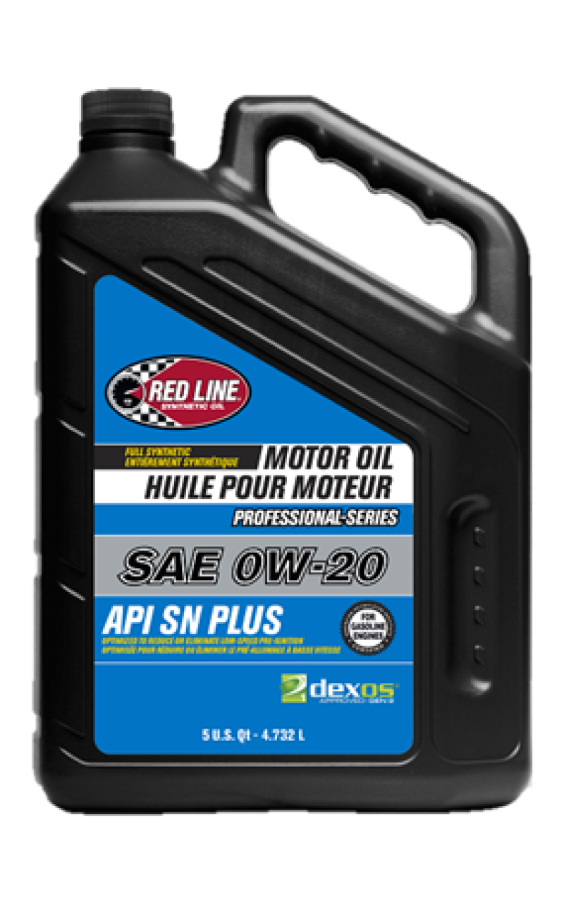 Red Line Pro-Series DEX1G2 SN+ 0W20 Motor Oil - 5 Quart 12805