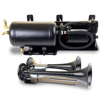 Kleinn Air Horns Kleinn 07-18 Jeep Wrangler JK/ JKU Onboard Air System w/ Model 101 Horns JEEPKIT-1 JEEPKIT-1 Photo - Primary