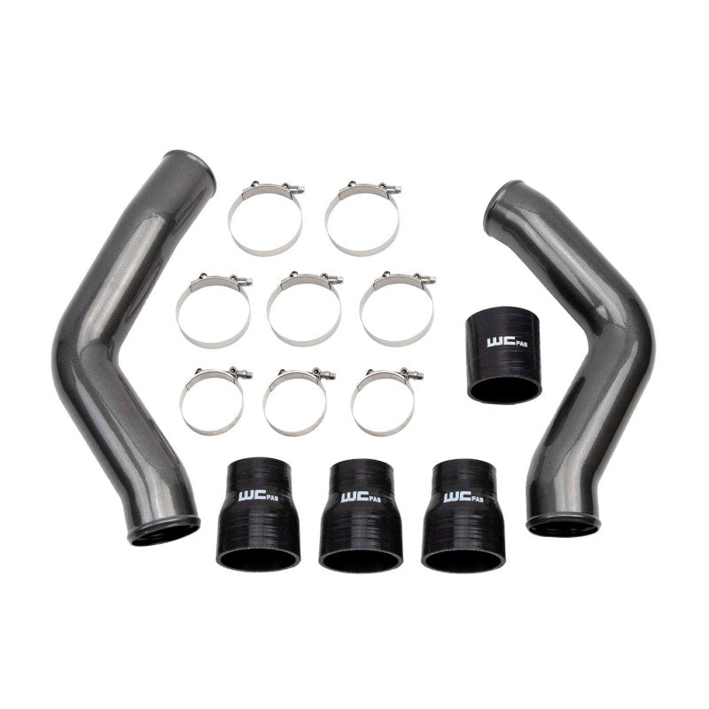 Wehrli 13-18 Ram 6.7L Cummins 3.5in Intercooler Pipes Kit - Illusion Blueberry WCF100423-IBB