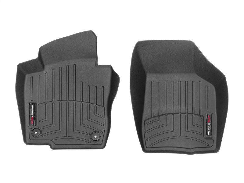 WeatherTech WT FloorLiner - Front - Blk Floor Mats Floor Mats - Rubber main image