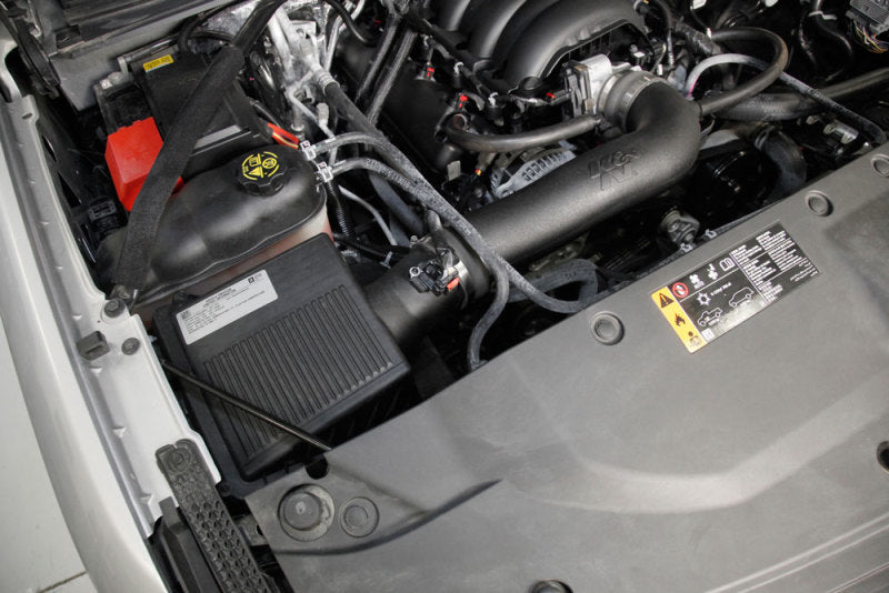 K&N Engineering K&N 17-19 Chevrolet Silverado V8-5.3L Performance Intake Kit 57-3098 57-3098 Photo - Mounted
