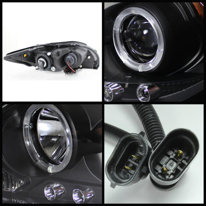 Spyder Scion TC 08-10 Projector Headlights LED Halo -Replaceable LEDs Blk PRO-YD-TTC08-HL-BK 5073303 5073303 User 1