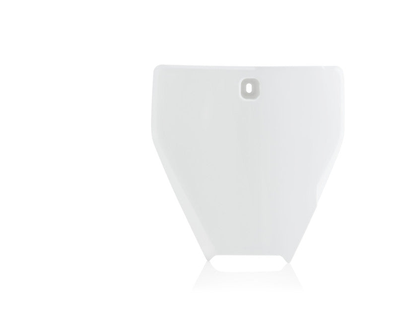 Acerbis 18+ Husqvarna TC85 Front Number Plate - White 2686410002 2686410002 Photo - Primary