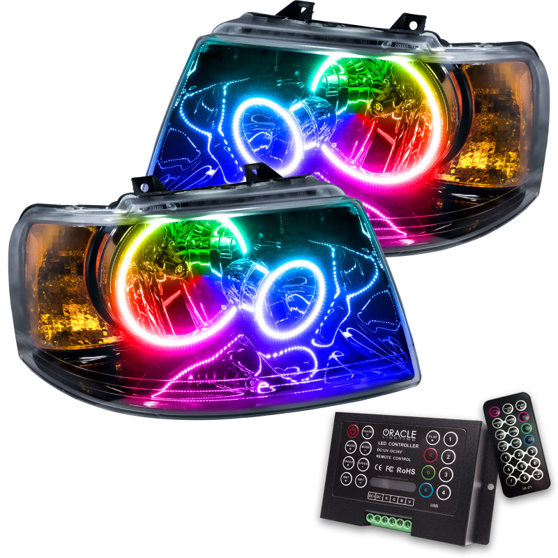 ORACLE Lighting Oracle 03-06 Ford Expedition SMD HL - Black - ColorSHIFT w/ 2.0 Controller 7154-333 7154-333 Photo - Primary