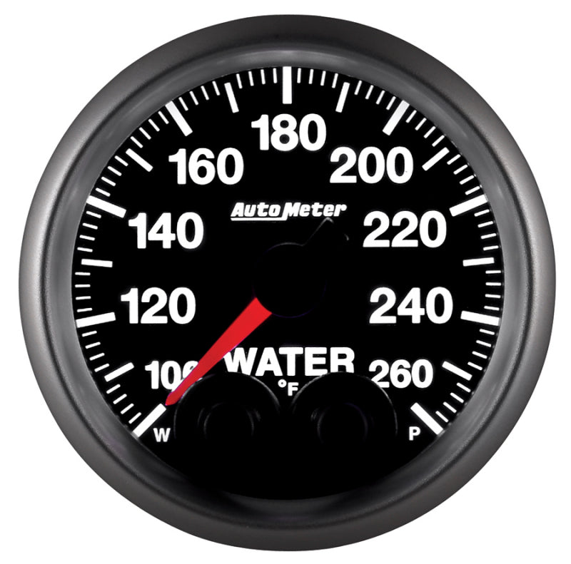 Autometer 2-1/16" Water Temperature, 100-260 °F, Stepper Motor, Elite 5654 User 8