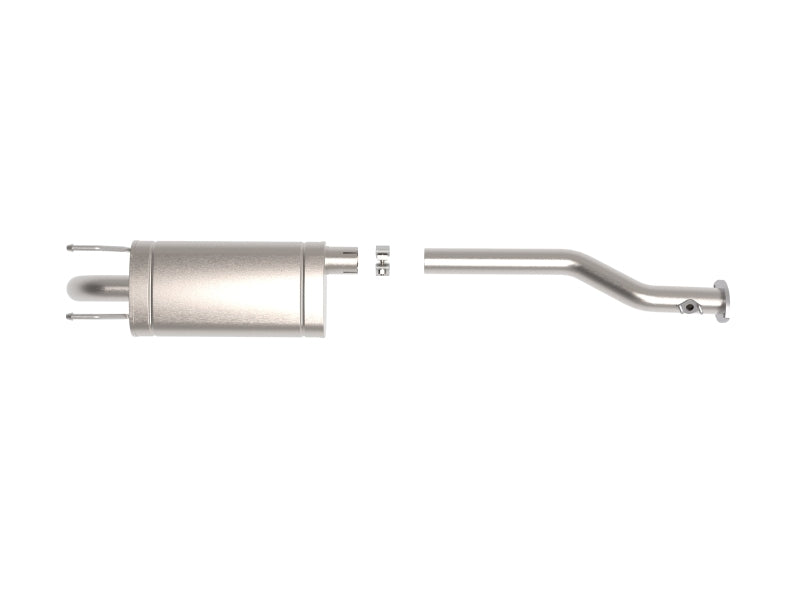 aFe ROCK BASHER 2.5in 409 SS Cat-Back Exhaust - 99-04 Toyota Tacoma L4-2.4L / V6-3.4L 49-46049 49-46049 Photo - Unmounted