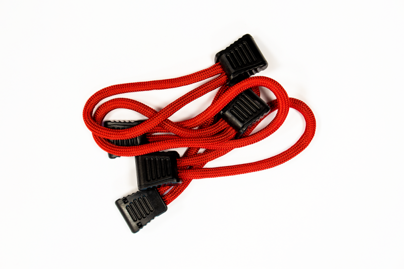 Fishbone Offroad Paracord Zipper Pulls 5 Pcs Red FB51279-R