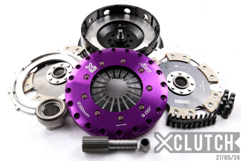 XCLUTCH 07-10 BMW 335i Base 3.0L 9in Twin Solid Ceramic Clutch Kit XKBM23595-2E XKBM23595-2E Photo - Primary