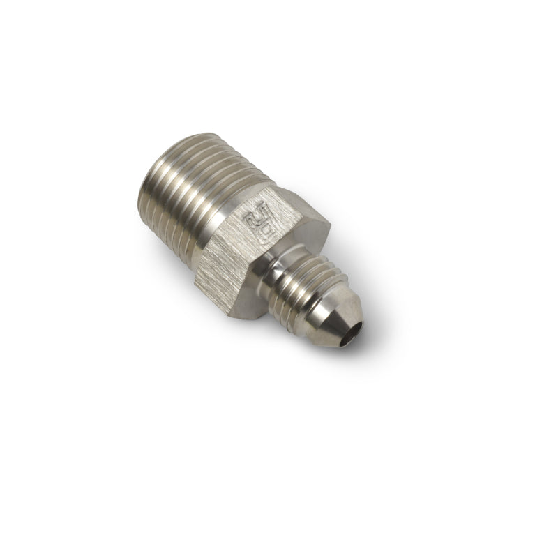 Russell -6 AN Straight Flare To Pipe Adapter (Endura Finish) 660451 Photo - out of package