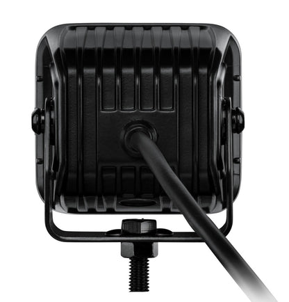 Hella Universal Black Magic 3.2in L.E.D. Cube Kit - Flood Beam (Short Range) 358176811 358176811 Photo - Unmounted