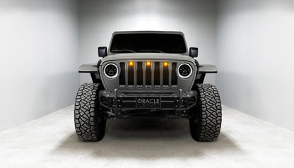 ORACLE Lighting Oracle Jeep Wrangler JL/Gladiator JT 7in. High Powered LED Headlights (Pair) - Dynamic - Dynamic 5769J-332 5769J-332 Photo - lifestyle view