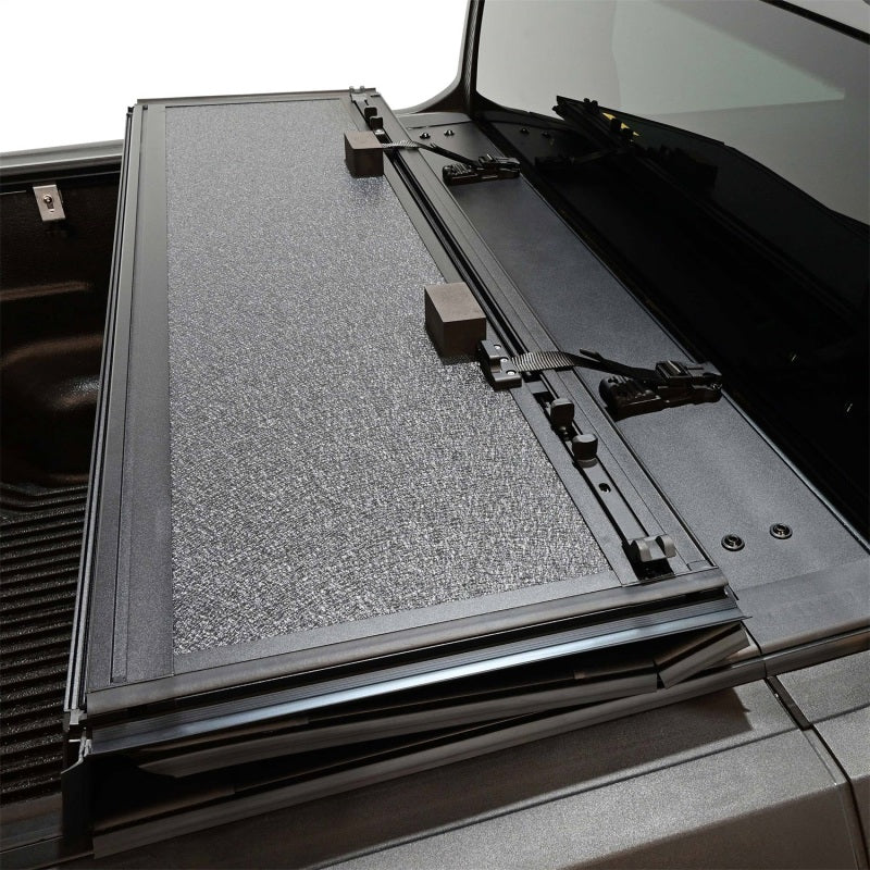 Westin 22-23 Ford Maverick 4WD 4ft. 6in. Bed Hard Tri-Fold Tonneau Cover - Black 19-44795 19-44795 Photo - Mounted