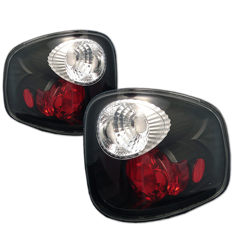 Spyder Ford F150 Flareside 01-03 (Not Fit Supercrew)Euro Style Tail Lights Black ALT-YD-FF15001FS-BK 5003157 5003157 Photo - Primary