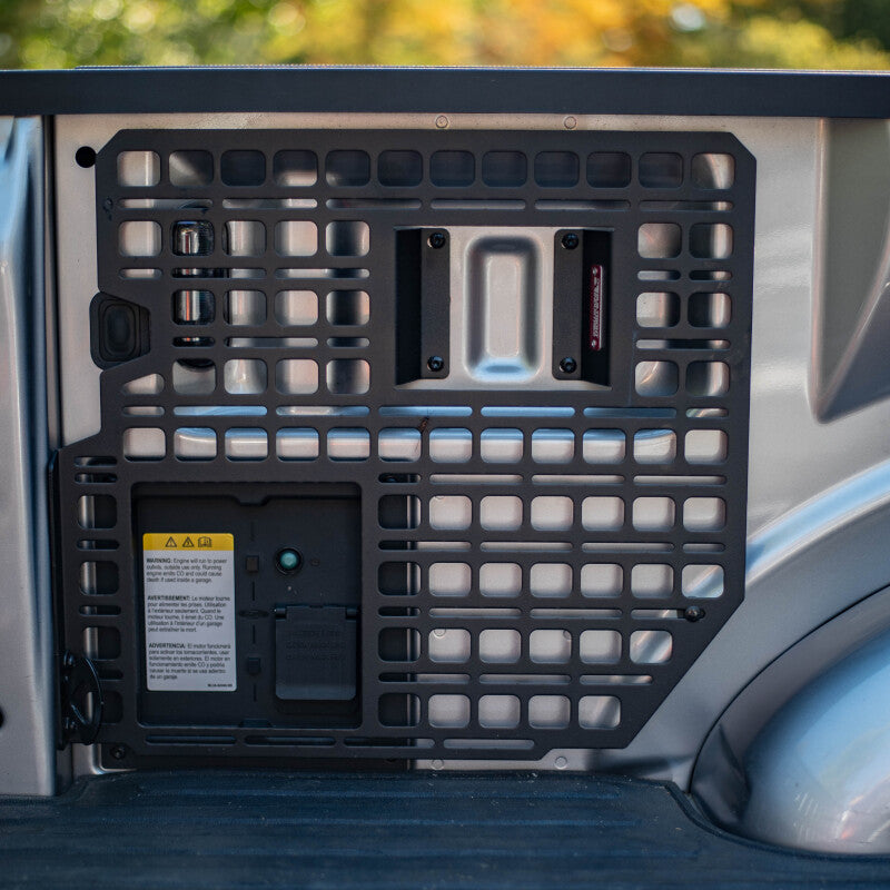 BuiltRight Industries 2021+ Ford F150 Raptor Driver Rear Panel Bedside Rack 102003 102003 Photo - Unmounted