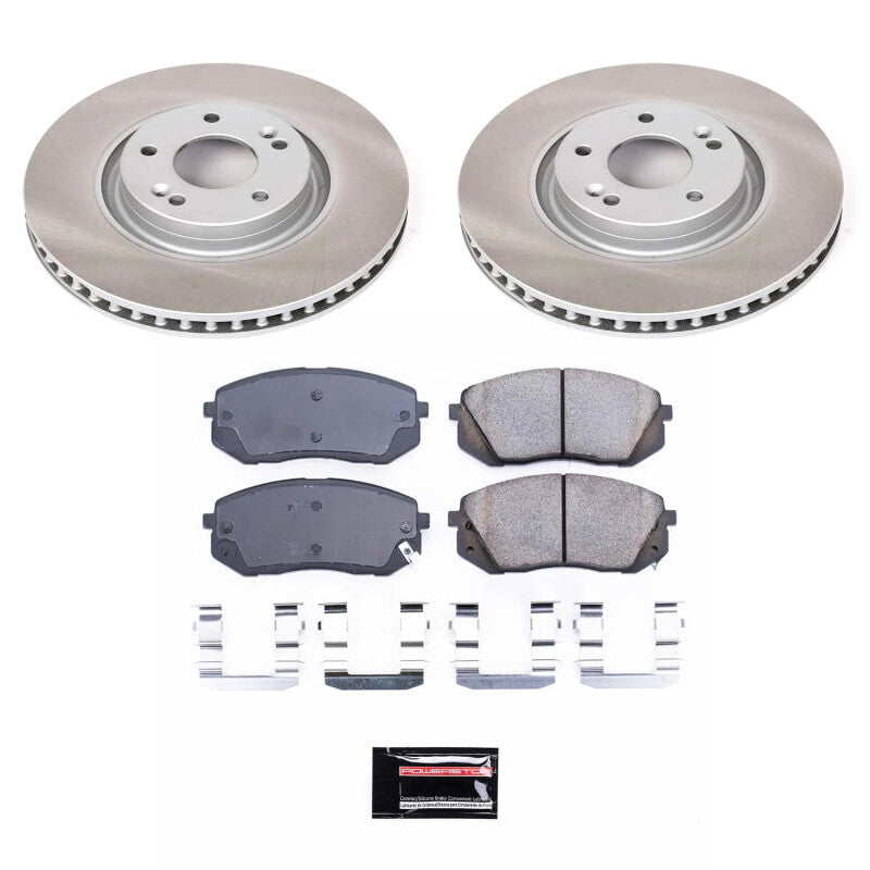 PowerStop Power Stop 14-16 Kia Cadenza Front Semi-Coated Rotor Kit SC7083 SC7083 Photo - Primary