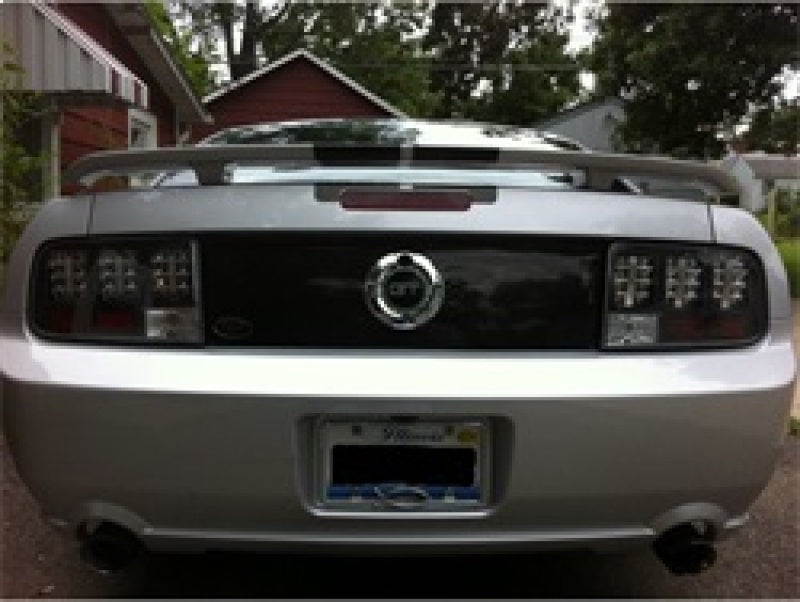 Spyder Ford Mustang 05-09 LED Tail Lights Black ALT-YD-FM05-LED-BK 5003546 5003546 Photo - Mounted
