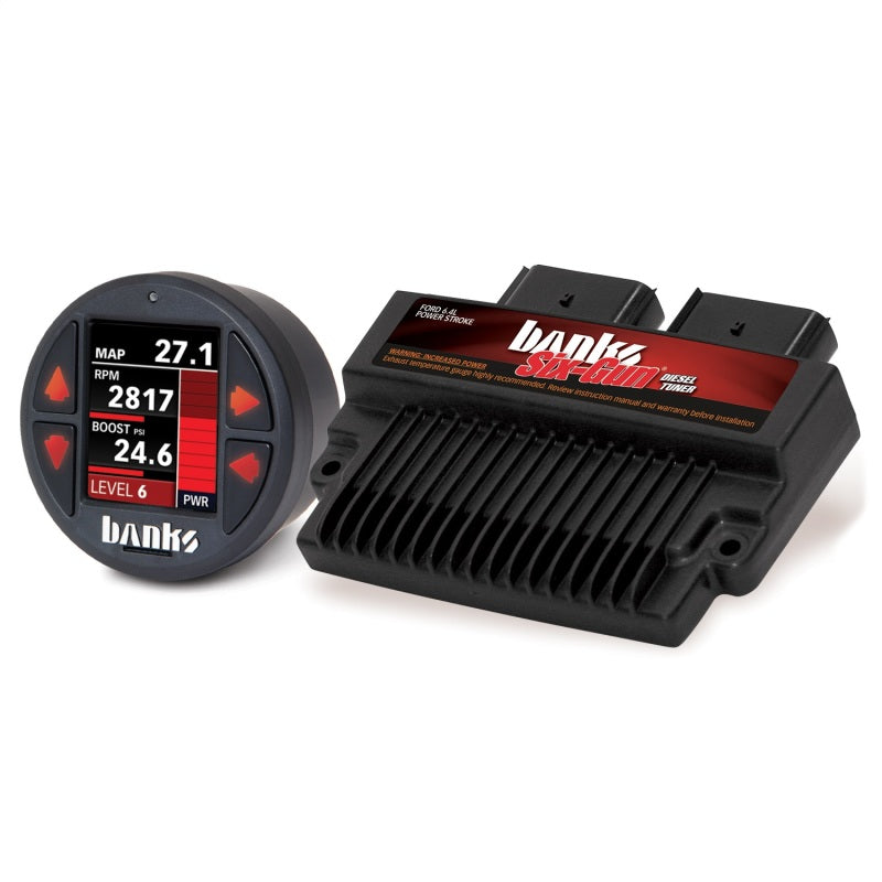 Banks 08-10 Ford F-250/F-350 6.4L Six-Gun Diesel Tuner w/ iDash-1.8 61422 61422 Photo - Primary