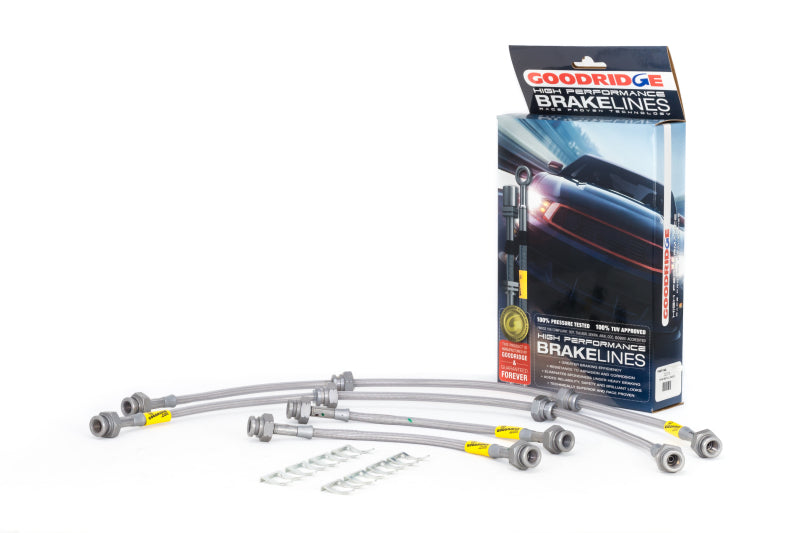Goodridge Stainless Steel Brake Line SS BR 89-96 Nissan 300ZX 22073 Photo - Primary
