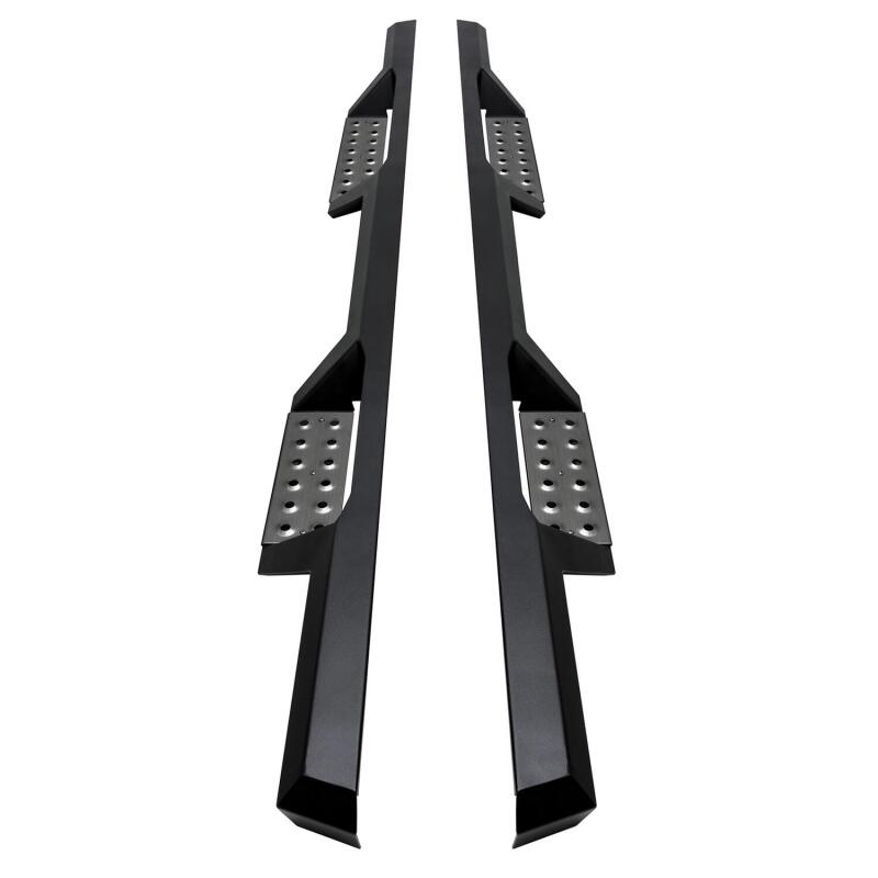 Westin 04-13 Chevy Silverado 1500 Crew Cab HDX Stainless Drop Nerf Step Bars - Textured Black 56-119552 56-119552 Photo - Unmounted