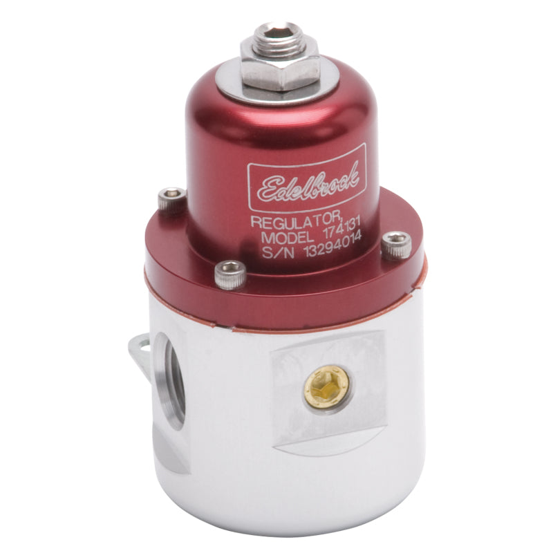 Edelbrock Fuel Pressure Regulator, Carbureted, 160 Gph, 5-10 Psi, 3/8" In/out 174131 Photo - Primary